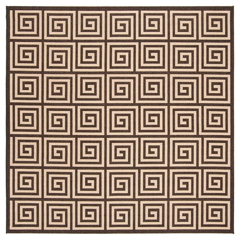 Safavieh Linden Lnd129U Creme / Brown Rugs - Safavieh - lnd129u - 6sq