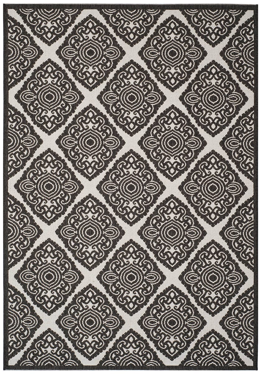 Safavieh Linden Lnd132A Light Grey / Charcoal Rugs - Safavieh - lnd132a - 3