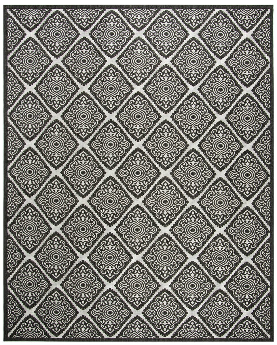 Safavieh Linden Lnd132A Light Grey / Charcoal Rugs - Safavieh - lnd132a - 3