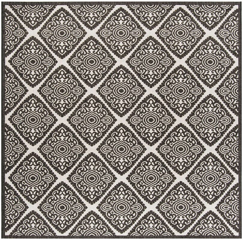 Safavieh Linden Lnd132A Light Grey / Charcoal Rugs - Safavieh - lnd132a - 6sq