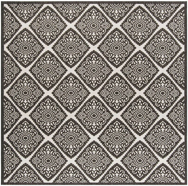 Safavieh Linden Lnd132A Light Grey / Charcoal Rugs - Safavieh - lnd132a - 6sq