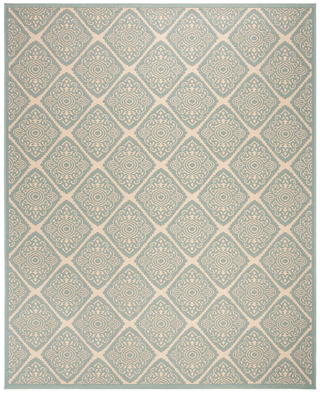 Safavieh Linden Lnd132L Cream / Aqua Rugs - Safavieh - lnd132l - 28