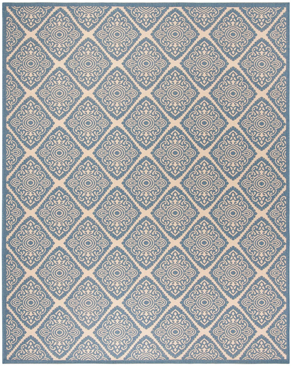 Safavieh Linden Lnd132N Cream / Blue Rugs - Safavieh - lnd132n - 6r
