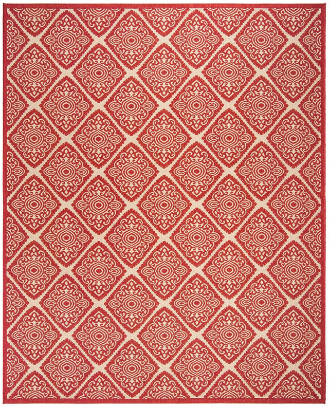 Safavieh Linden Lnd132Q Red / Creme Rugs - Safavieh - lnd132q - 6r