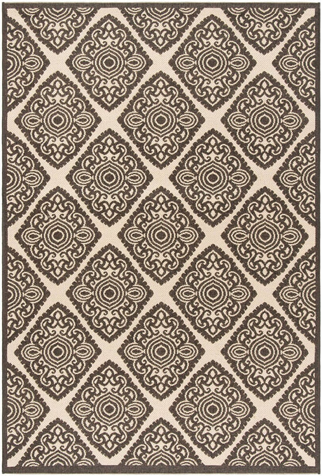 Safavieh Linden Lnd132U Creme / Brown Rugs - Safavieh - lnd132u - 4