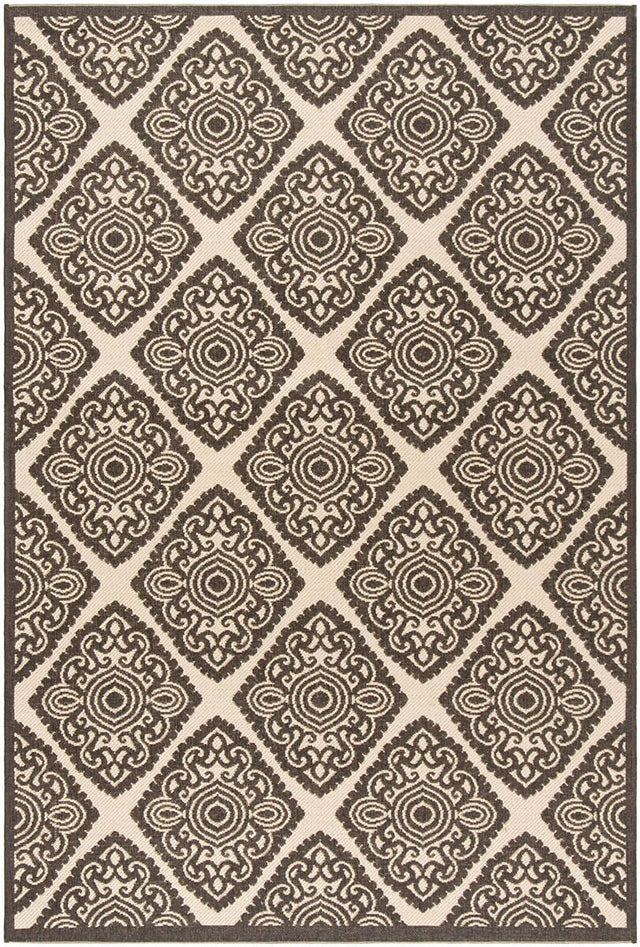 Safavieh Linden Lnd132U Creme / Brown Rugs - Safavieh - lnd132u - 4