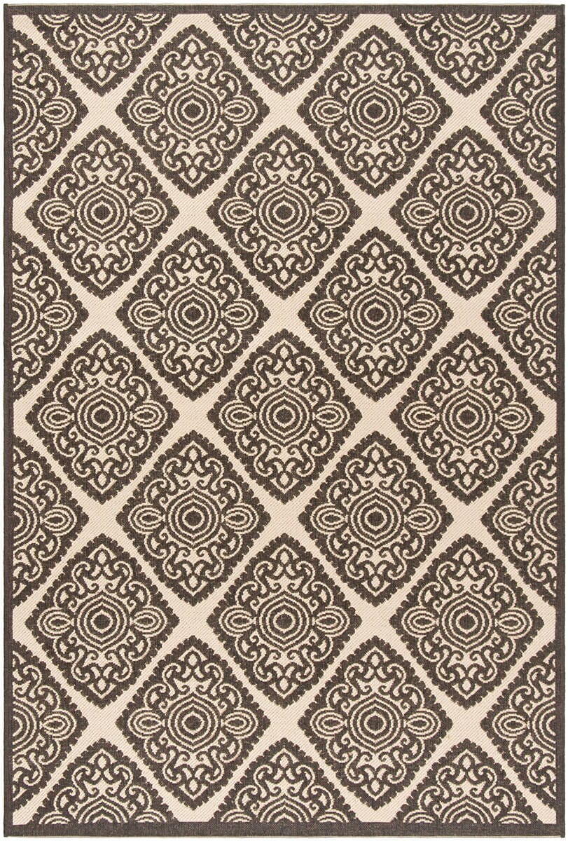 Safavieh Linden Lnd132U Creme / Brown Rugs - Safavieh - lnd132u - 4