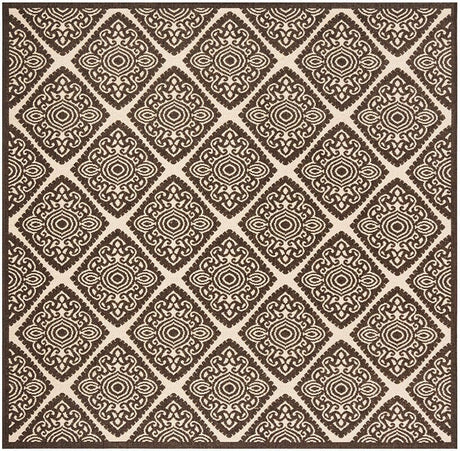 Safavieh Linden Lnd132U Creme / Brown Rugs - Safavieh - lnd132u - 6sq