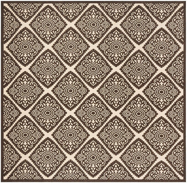 Safavieh Linden Lnd132U Creme / Brown Rugs - Safavieh - lnd132u - 6sq