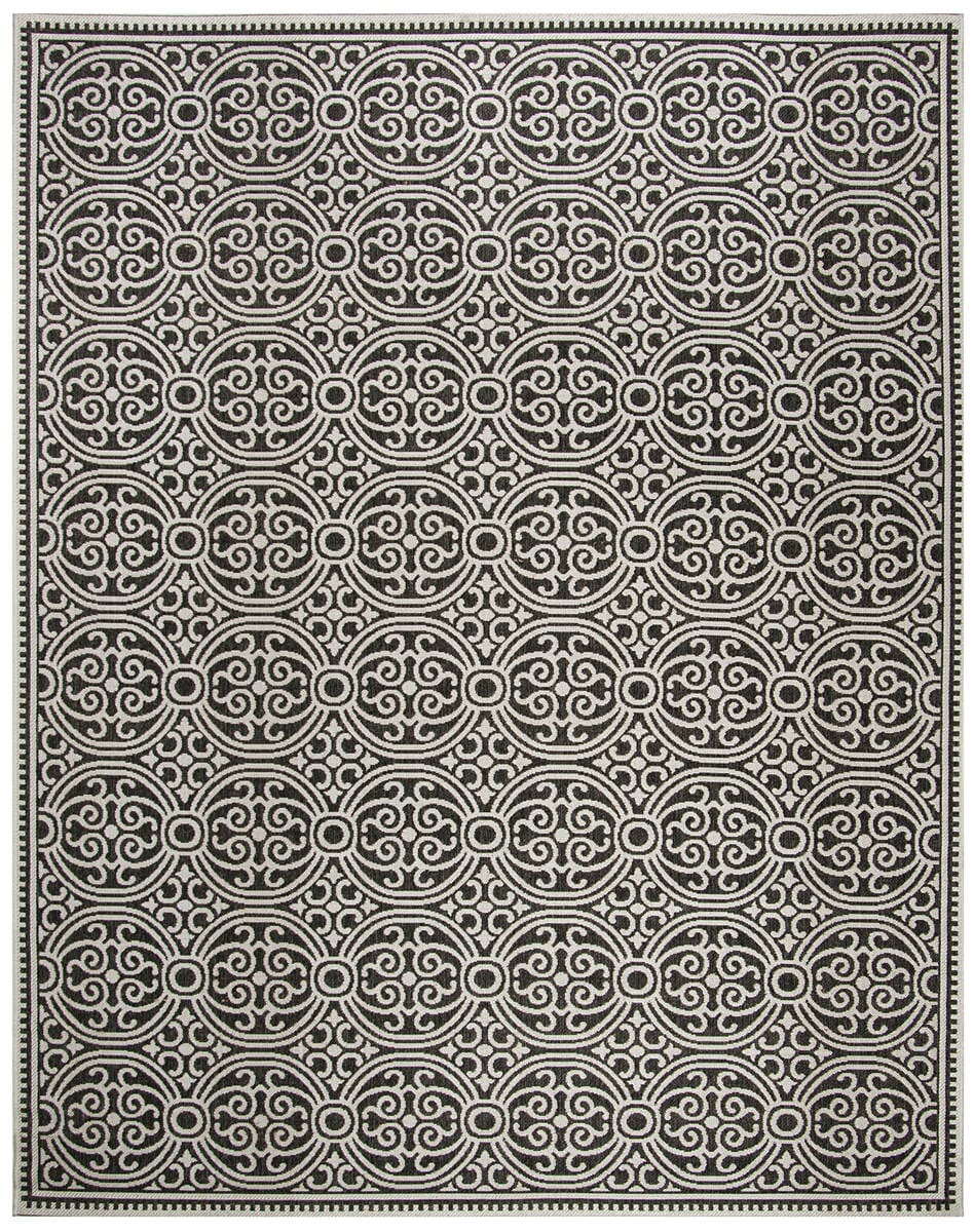 Safavieh Linden Lnd134A Light Grey / Charcoal Rugs - Safavieh - lnd134a - 4