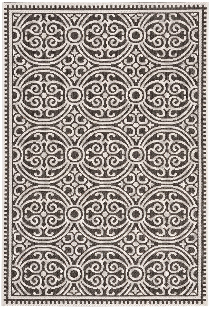 Safavieh Linden Lnd134A Light Grey / Charcoal Rugs - Safavieh - lnd134a - 4