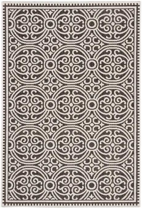 Safavieh Linden Lnd134A Light Grey / Charcoal Rugs - Safavieh - lnd134a - 4
