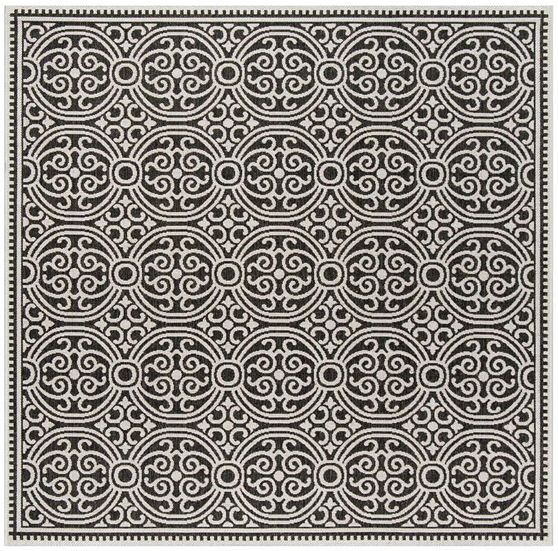 Safavieh Linden Lnd134A Light Grey / Charcoal Rugs - Safavieh - lnd134a - 6sq