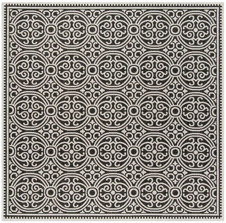 Safavieh Linden Lnd134A Light Grey / Charcoal Rugs - Safavieh - lnd134a - 6sq