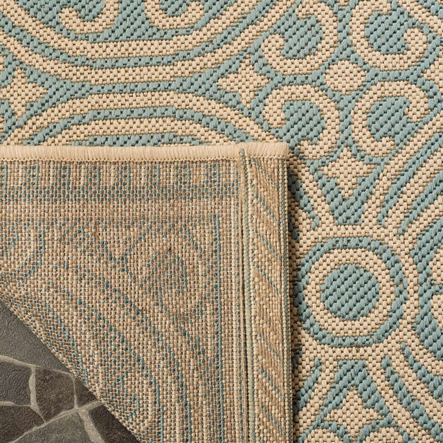 Safavieh Linden Lnd134L Cream / Aqua Rugs - Safavieh - lnd134l - 4