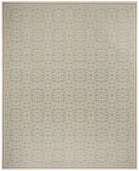 Safavieh Linden Lnd134L Cream / Aqua Rugs - Safavieh - lnd134l - 6r