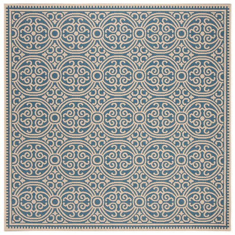 Safavieh Linden Lnd134N Cream / Blue Rugs - Safavieh - lnd134n - 6sq