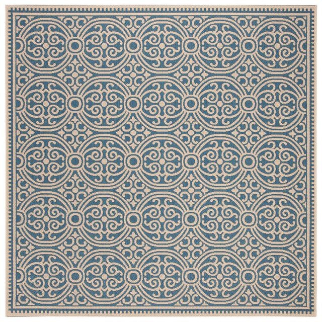 Safavieh Linden Lnd134N Cream / Blue Rugs - Safavieh - lnd134n - 6sq