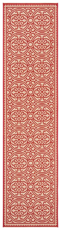 Safavieh Linden Lnd134Q Red / Creme Rugs - Safavieh - lnd134q - 28