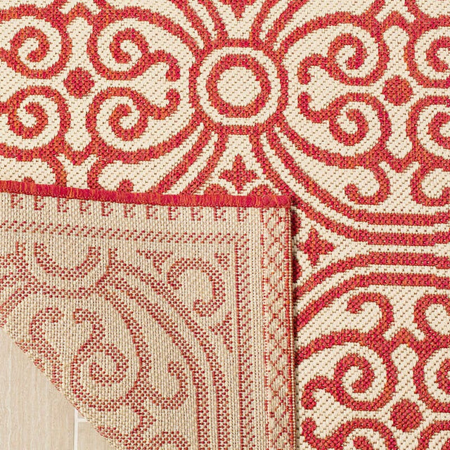 Safavieh Linden Lnd134Q Red / Creme Rugs - Safavieh - lnd134q - 4