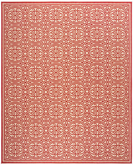 Safavieh Linden Lnd134Q Red / Creme Rugs - Safavieh - lnd134q - 6r