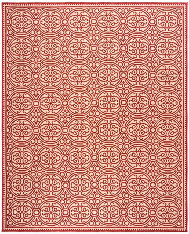Safavieh Linden Lnd134Q Red / Creme Rugs - Safavieh - lnd134q - 6r