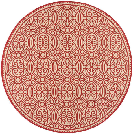 Safavieh Linden Lnd134Q Red / Creme Rugs - Safavieh - lnd134q - 6r