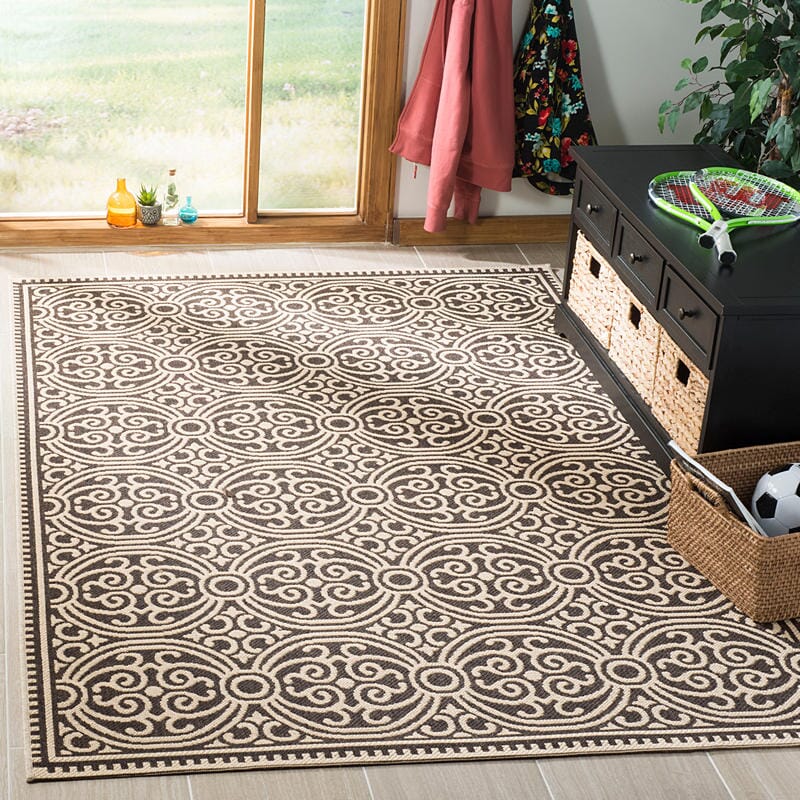 Safavieh Linden Lnd134U Creme / Brown Rugs - Safavieh - lnd134u - 4