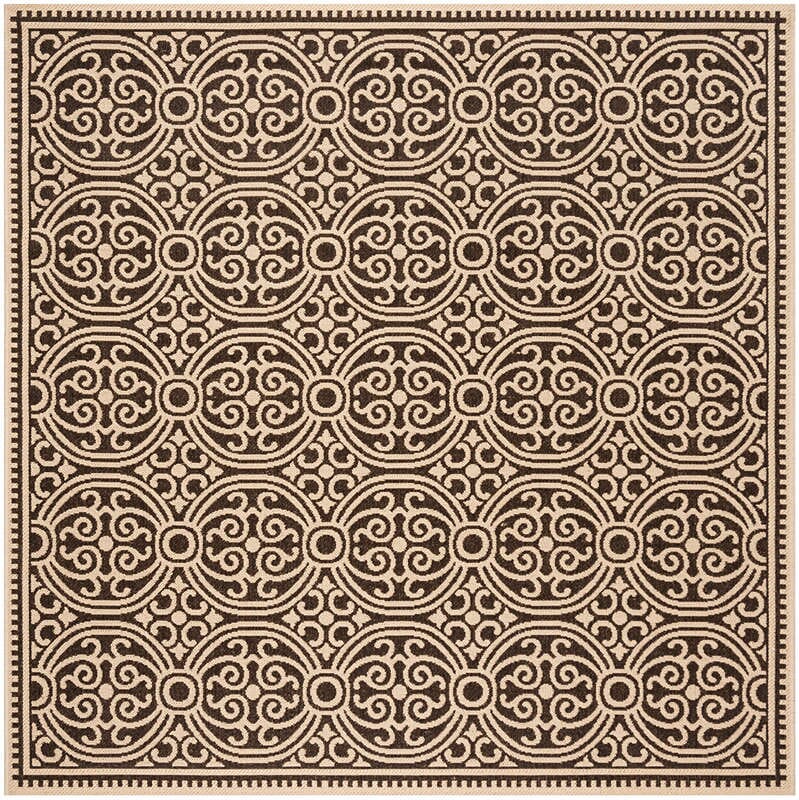 Safavieh Linden Lnd134U Creme / Brown Rugs - Safavieh - lnd134u - 6sq
