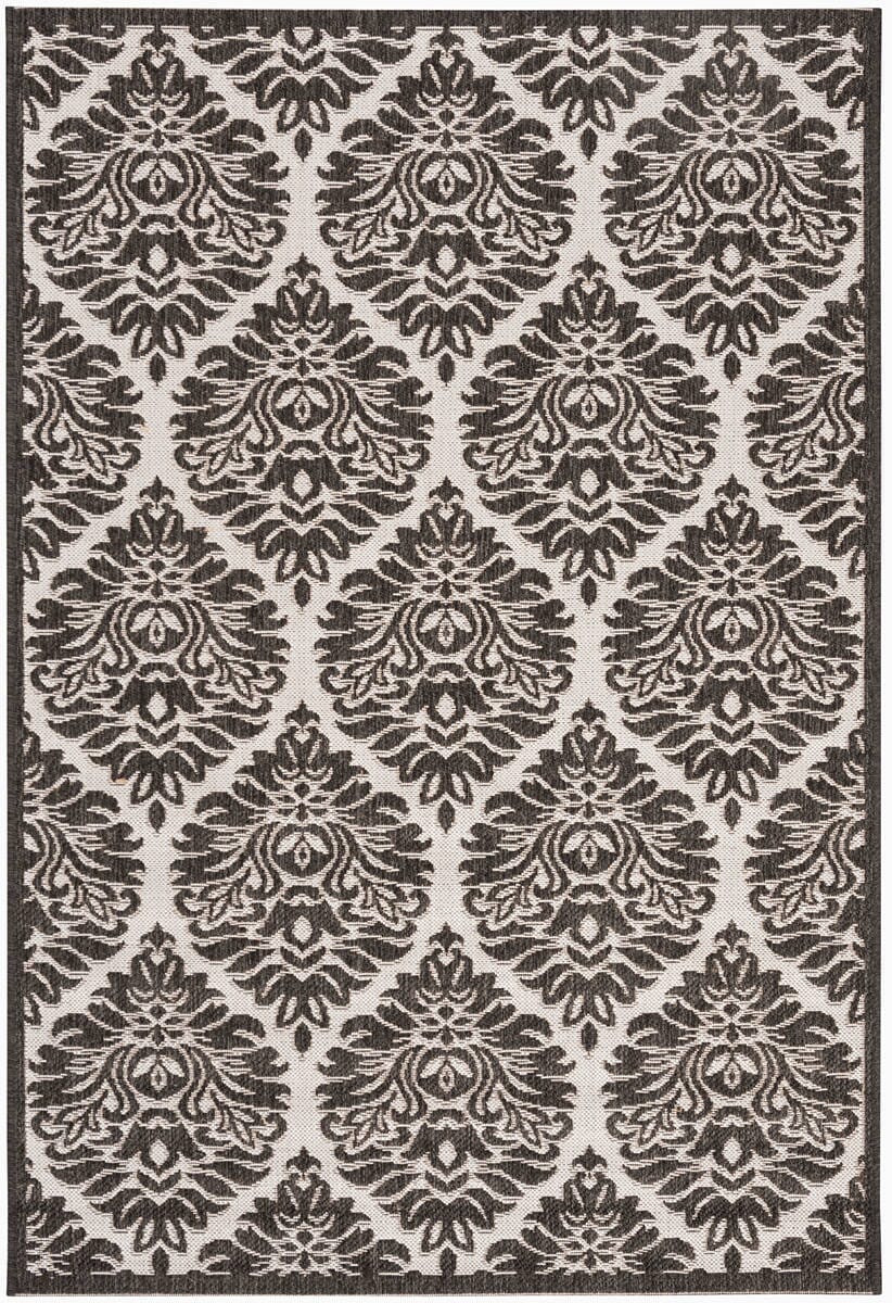 Safavieh Linden Lnd135A Light Grey / Charcoal Rugs - Safavieh - lnd135a - 4