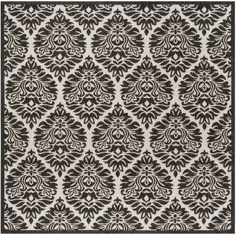 Safavieh Linden Lnd135A Light Grey / Charcoal Rugs - Safavieh - lnd135a - 6sq
