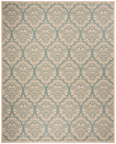 Safavieh Linden Lnd135K Aqua / Cream Rugs - Safavieh - lnd135k - 6r