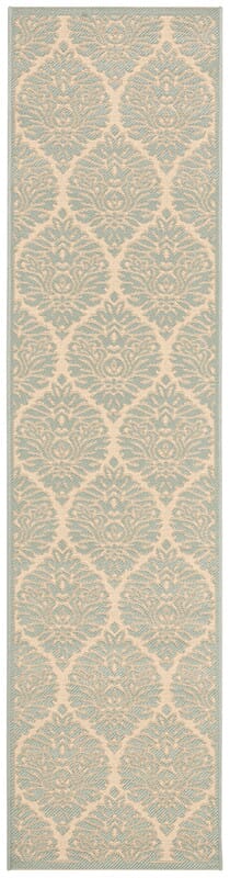 Safavieh Linden Lnd135L Cream / Aqua Rugs - Safavieh - lnd135l - 28