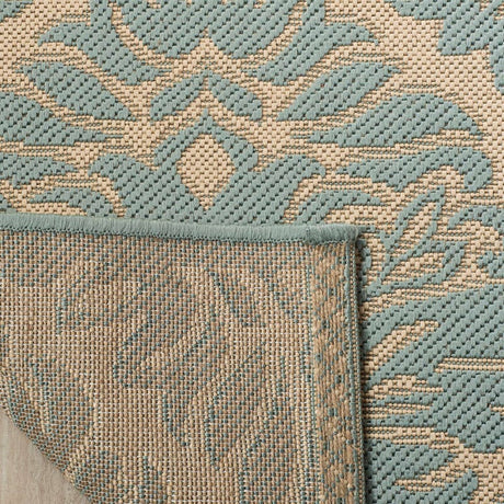 Safavieh Linden Lnd135L Cream / Aqua Rugs - Safavieh - lnd135l - 4