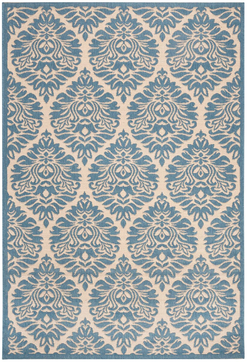 Safavieh Linden Lnd135N Cream / Blue Rugs - Safavieh - lnd135n - 4