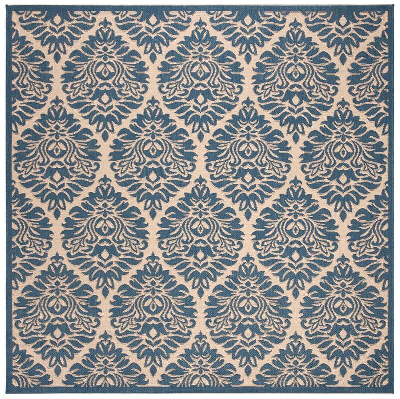 Safavieh Linden Lnd135N Cream / Blue Rugs - Safavieh - lnd135n - 6sq