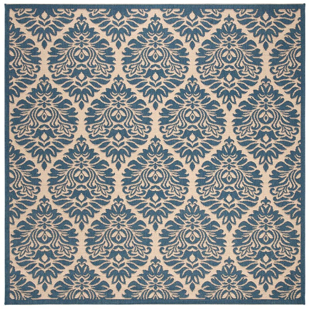 Safavieh Linden Lnd135N Cream / Blue Rugs - Safavieh - lnd135n - 6sq