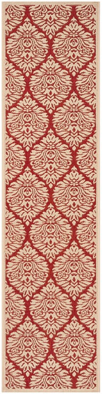Safavieh Linden Lnd135Q Red / Creme Rugs - Safavieh - lnd135q - 28
