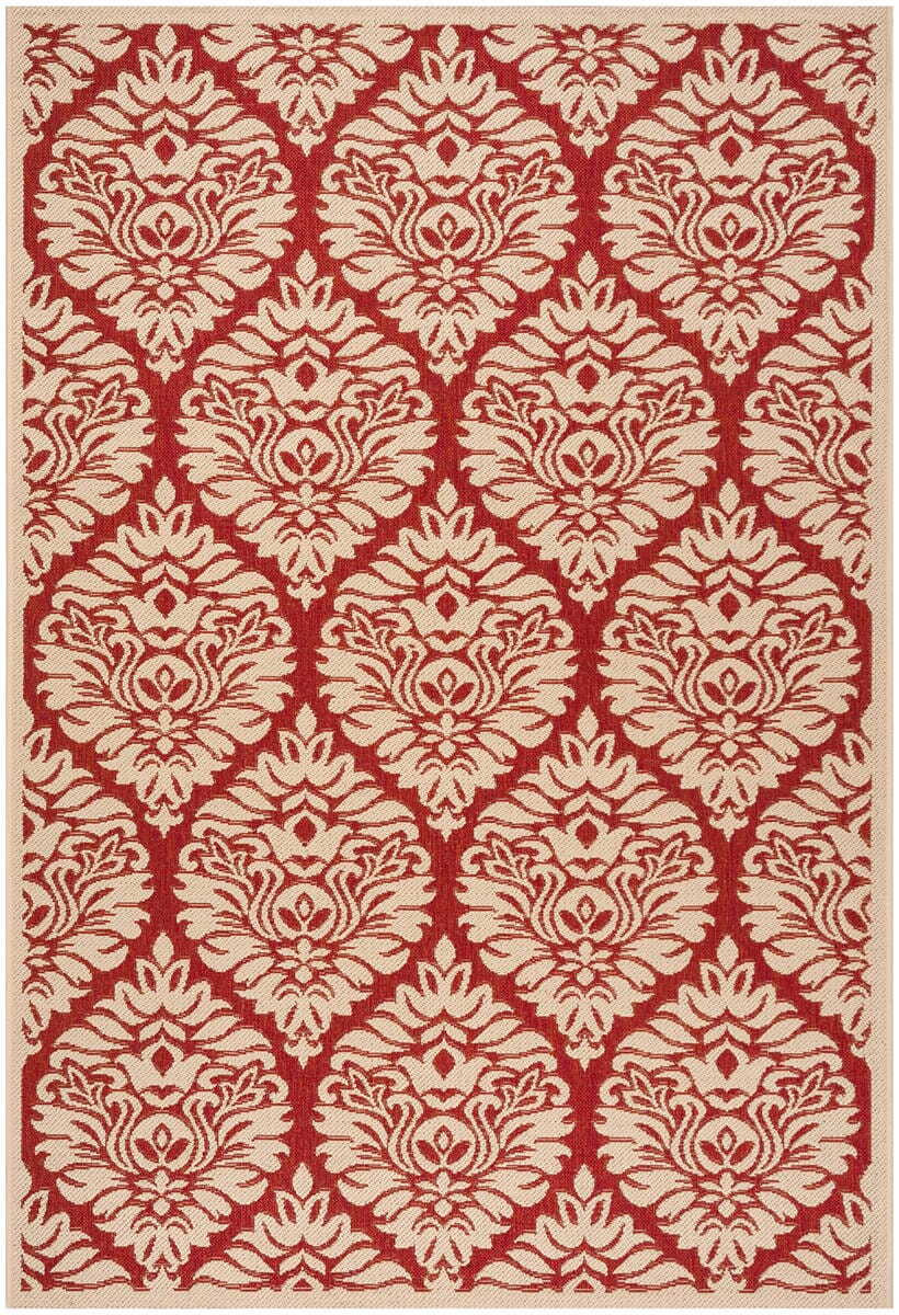 Safavieh Linden Lnd135Q Red / Creme Rugs - Safavieh - lnd135q - 4