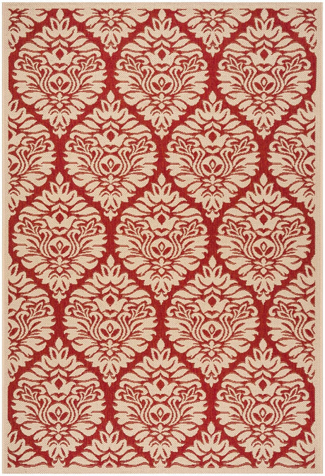 Safavieh Linden Lnd135Q Red / Creme Rugs - Safavieh - lnd135q - 4