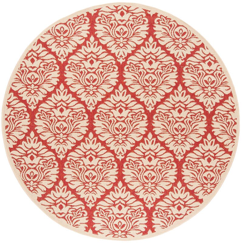 Safavieh Linden Lnd135Q Red / Creme Rugs - Safavieh - lnd135q - 6r