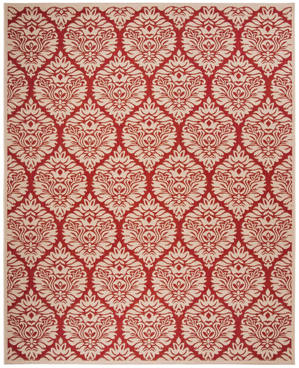 Safavieh Linden Lnd135Q Red / Creme Rugs - Safavieh - lnd135q - 6r