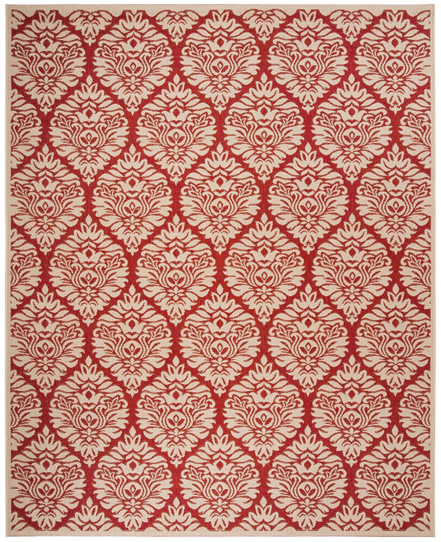 Safavieh Linden Lnd135Q Red / Creme Rugs - Safavieh - lnd135q - 6r