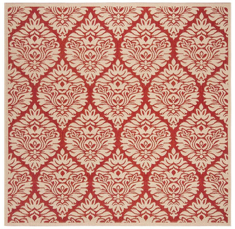 Safavieh Linden Lnd135Q Red / Creme Rugs - Safavieh - lnd135q - 6sq