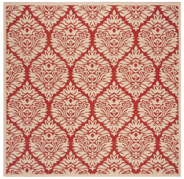 Safavieh Linden Lnd135Q Red / Creme Rugs - Safavieh - lnd135q - 6sq