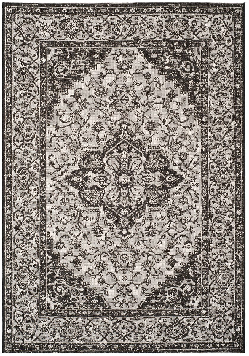 Safavieh Linden Lnd137A Light Grey / Charcoal Rugs - Safavieh - lnd137a - 4