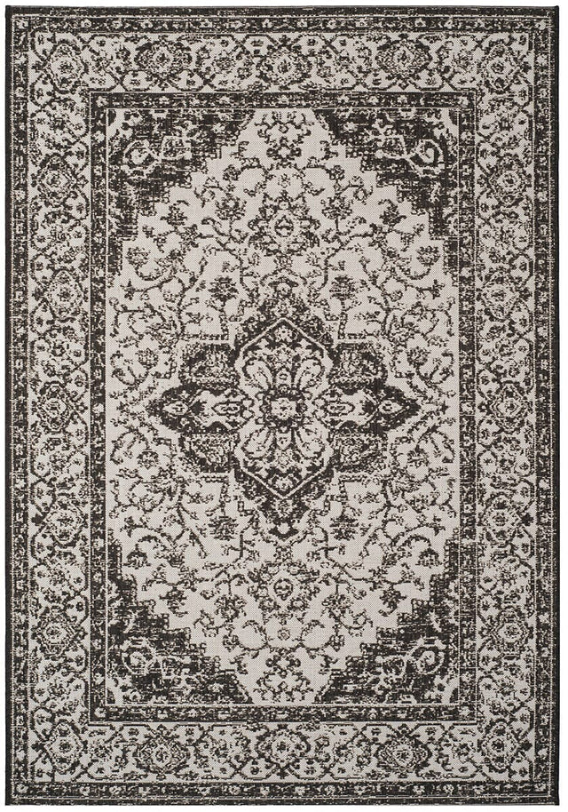 Safavieh Linden Lnd137A Light Grey / Charcoal Rugs - Safavieh - lnd137a - 4