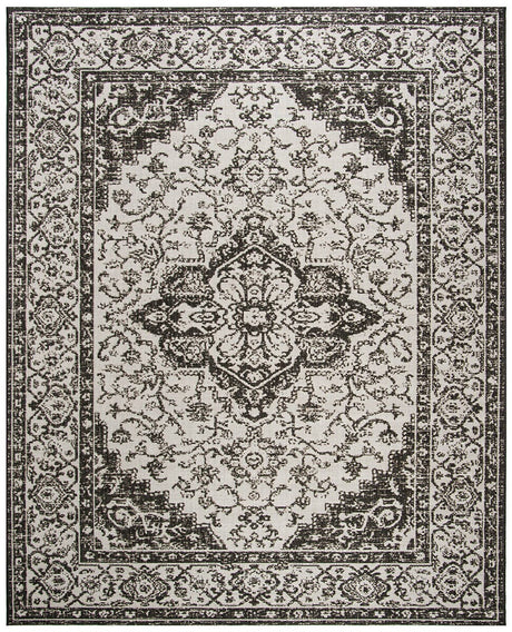Safavieh Linden Lnd137A Light Grey / Charcoal Rugs - Safavieh - lnd137a - 4