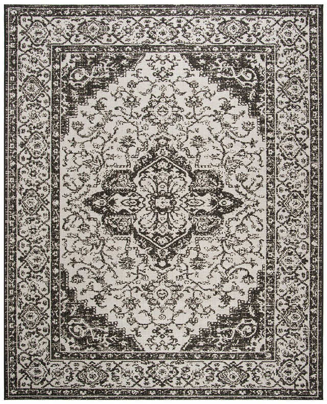 Safavieh Linden Lnd137A Light Grey / Charcoal Rugs - Safavieh - lnd137a - 4
