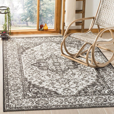 Safavieh Linden Lnd137A Light Grey / Charcoal Rugs - Safavieh - lnd137a - 4